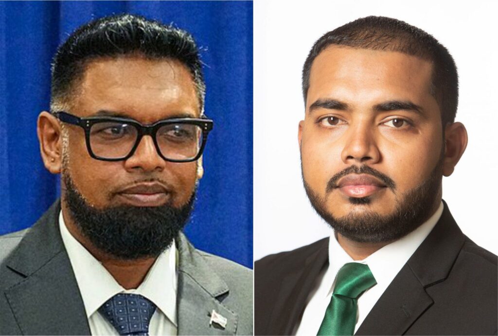 President Ali sidesteps questions on Seeram’s future as Border Patrol Director