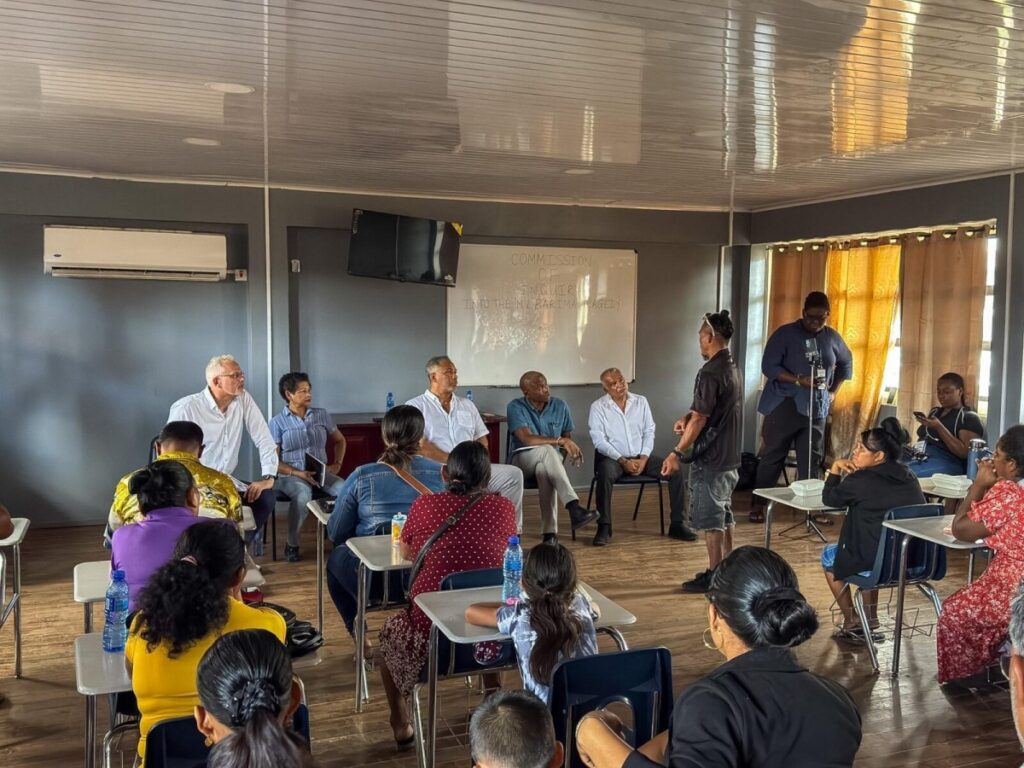 MV Barima COI meets Mabaruma families