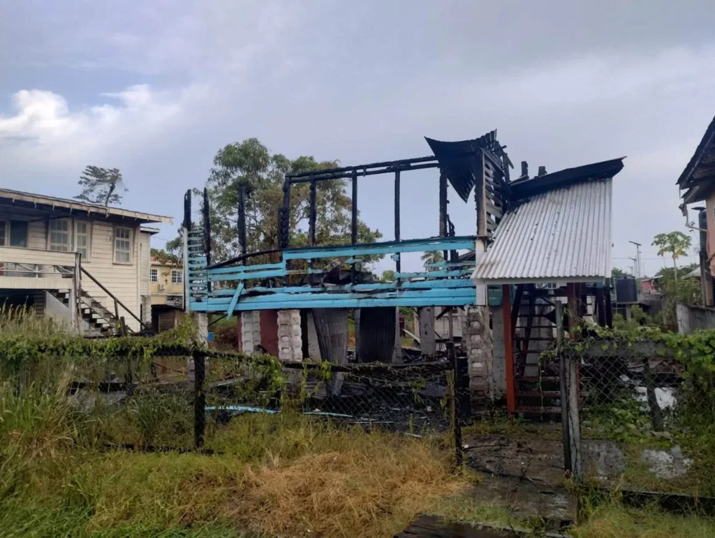 Gas cylinder explosion destroys Goed Intent house, one injured