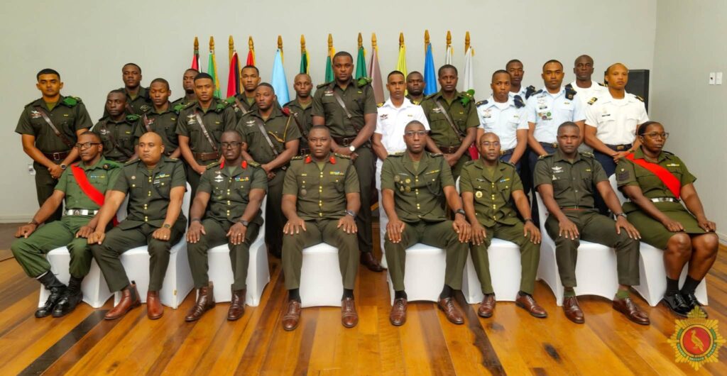 15 officers complete training under Junior Command and Staff Course