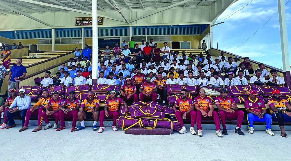 20 East Berbice schools benefit from CWIMA cricket outreach