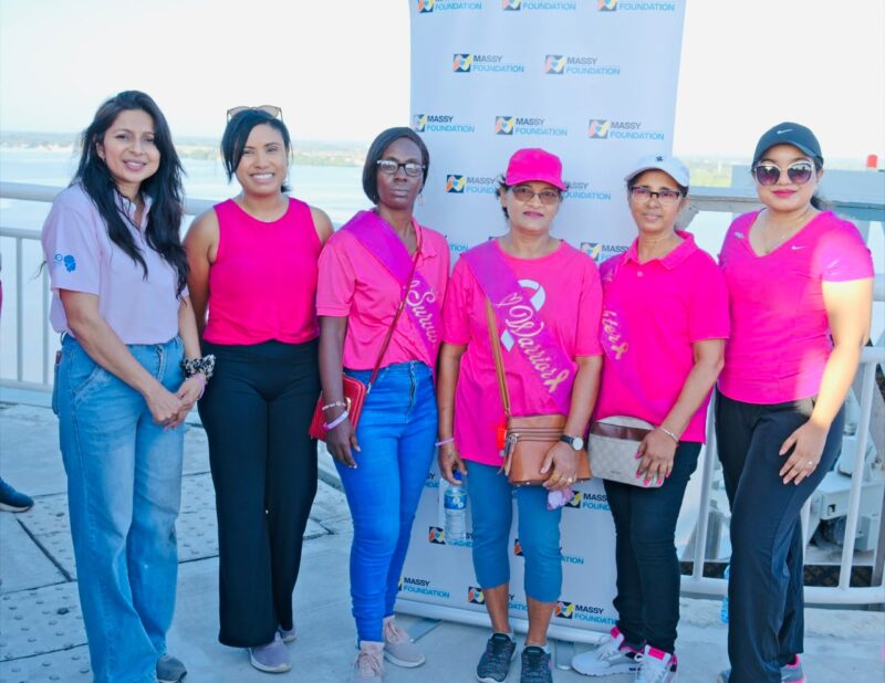 Lotus Cancer Initiative Hosts Inaugural Breast Cancer Awareness Walk Across Demerara River Bridge
