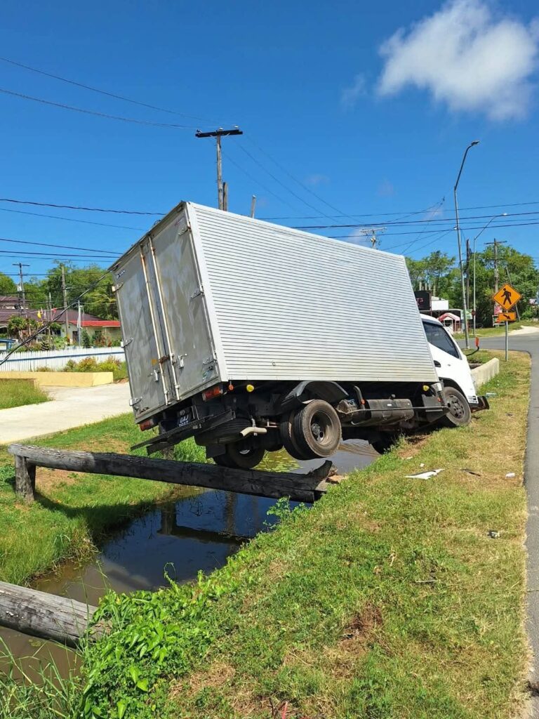 Canter damages GPL network at Mahaica