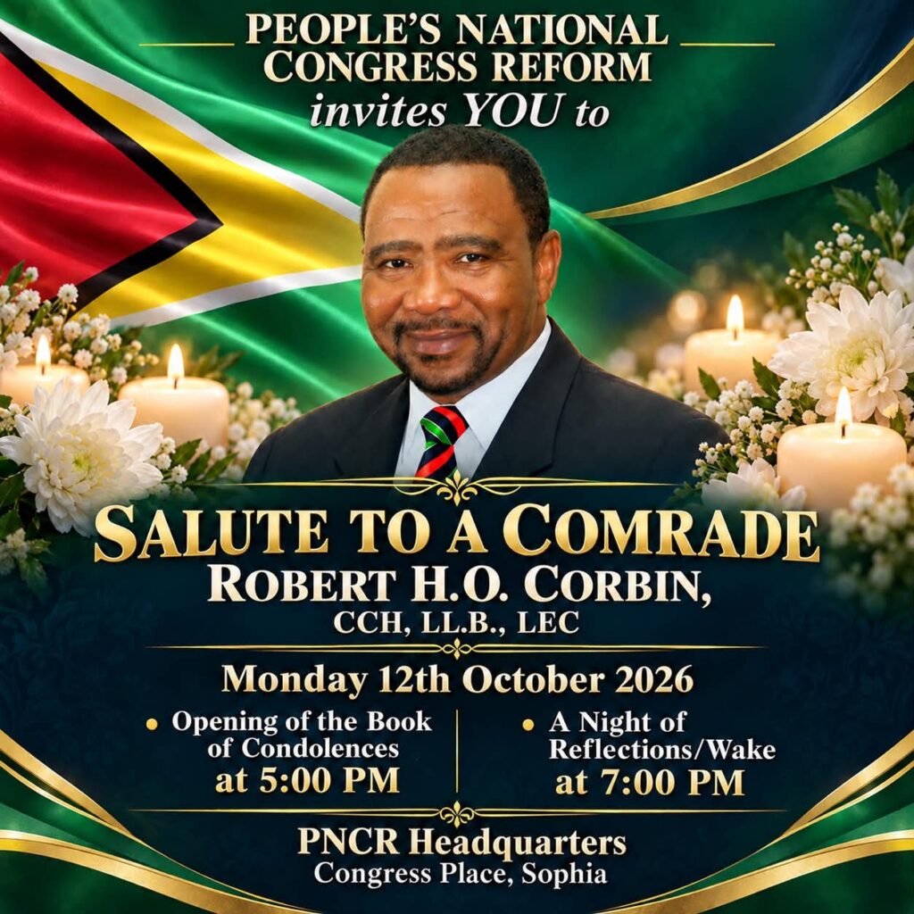 PNCR Releases Plan to Pay Tribute to Fmr. Leader Robert Corbin