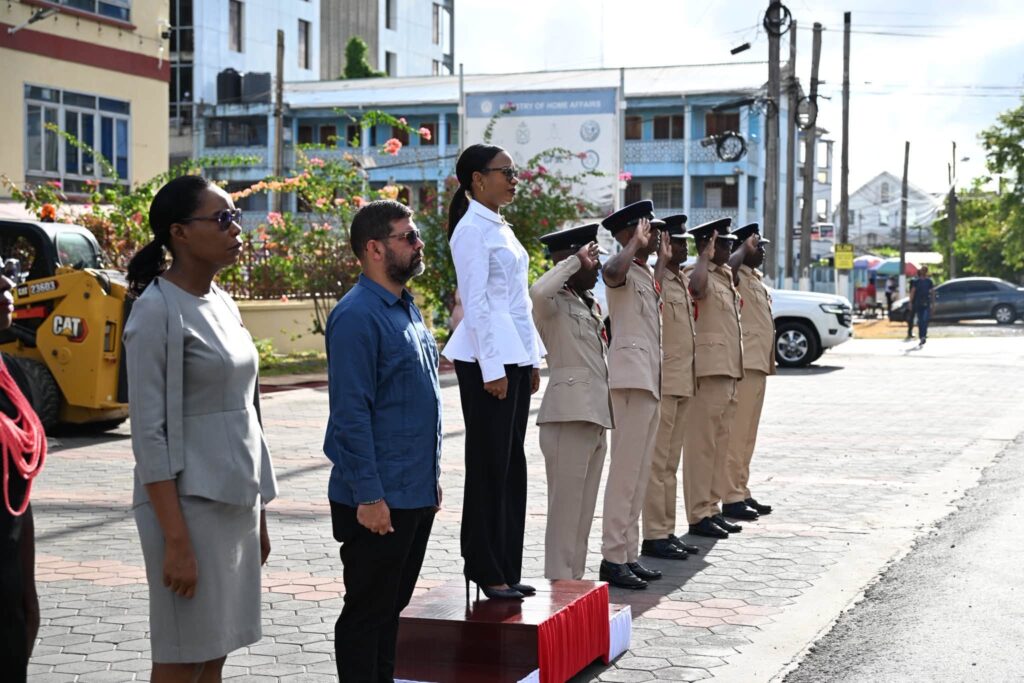 Min Walrond hails Fire Service’s professionalism as GFS marks 69th anniversary